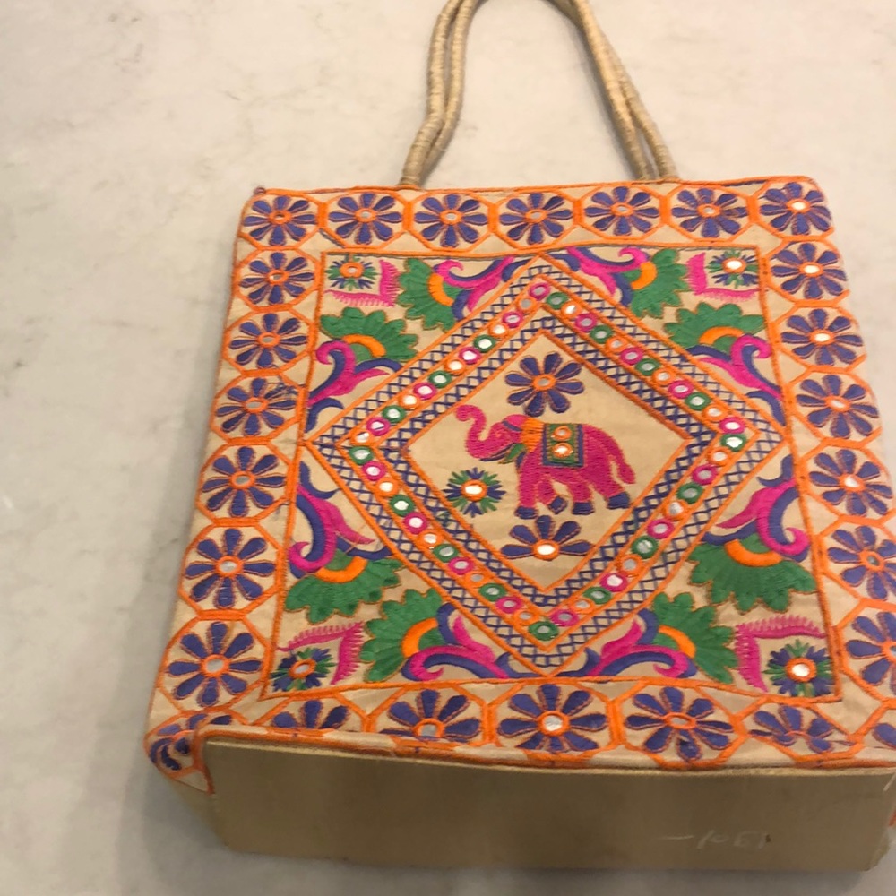 NWOT India vibes bag
